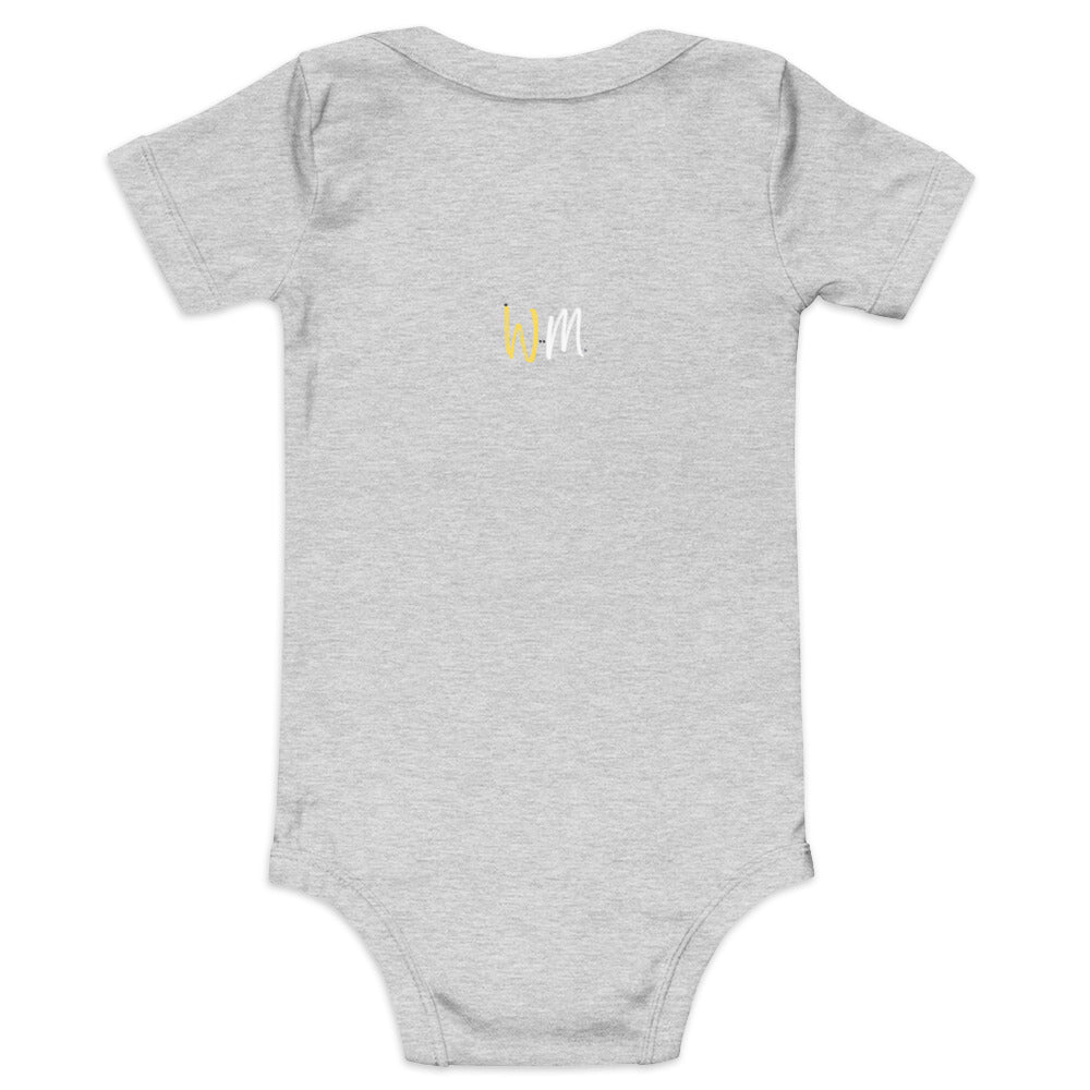 'Watch Me' Baby short sleeve one piece