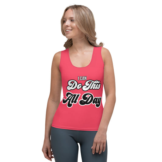 'Do This All Day' Sublimation Cut & Sew Tank Top